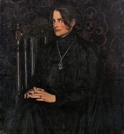 Clara Rilke Westhoff, 1902 (Oskar Zwintscher) (1870-1916)
